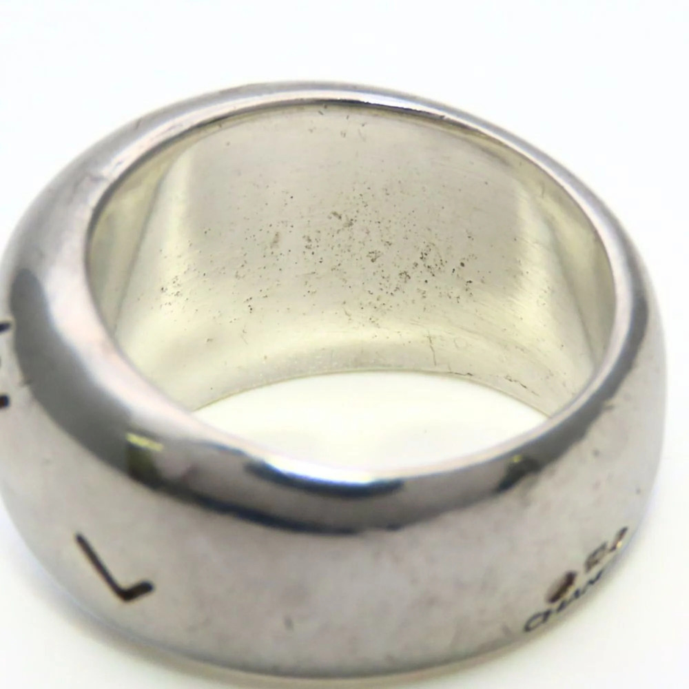 CHANEL Silver Ring - Picture 6 of 7